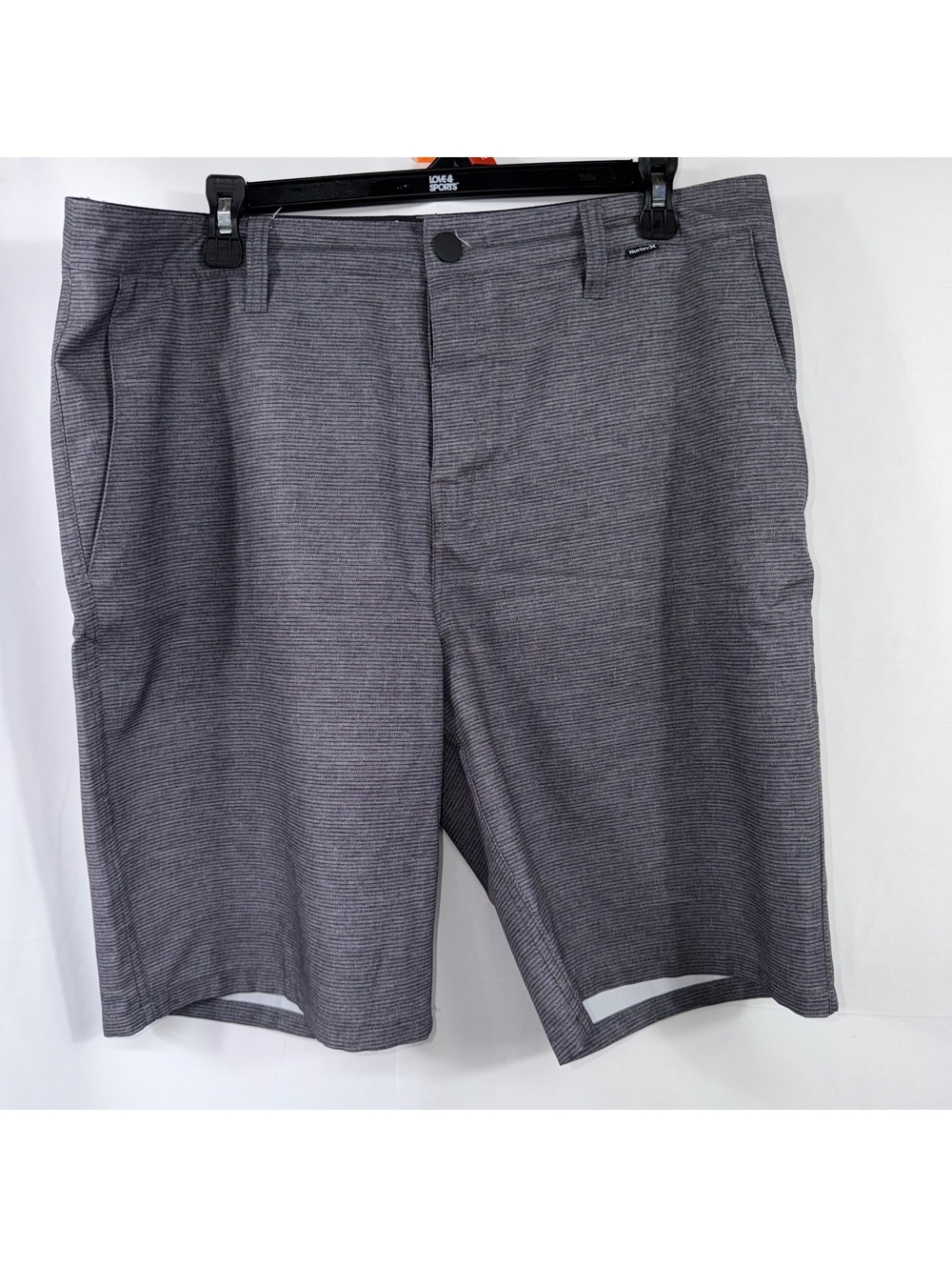 Hurley Men’s Gray Performance Golf Shorts Size 34